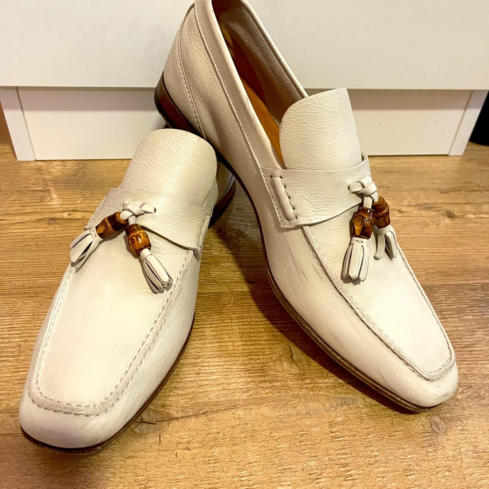 GUCCI Bamboo Loafers